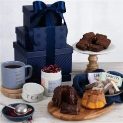 Baked Goods And Tea For Dad