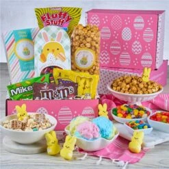 Easter Basket For College Students Pink