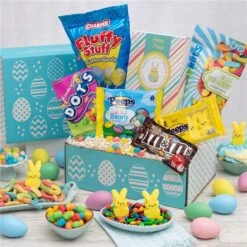 Easter Basket For College Students Teal