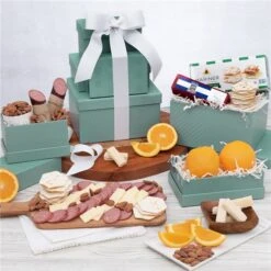 Fruit & Gourmet Gift Tower
