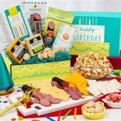 Happy Birthday Sweet And Savory Gift Box