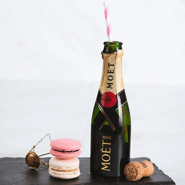 Premium Happy Holiday Champagne Gift Tower - Image 11